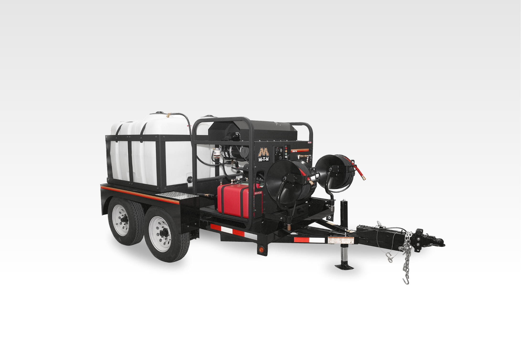 Hot Water Pressure Washer Trailer Rental